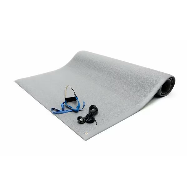 4 ft. L x PVC and Nitrile Rubber, 0.375 in. Thick, Bertech, Mfr#: AF-3x4GRKT